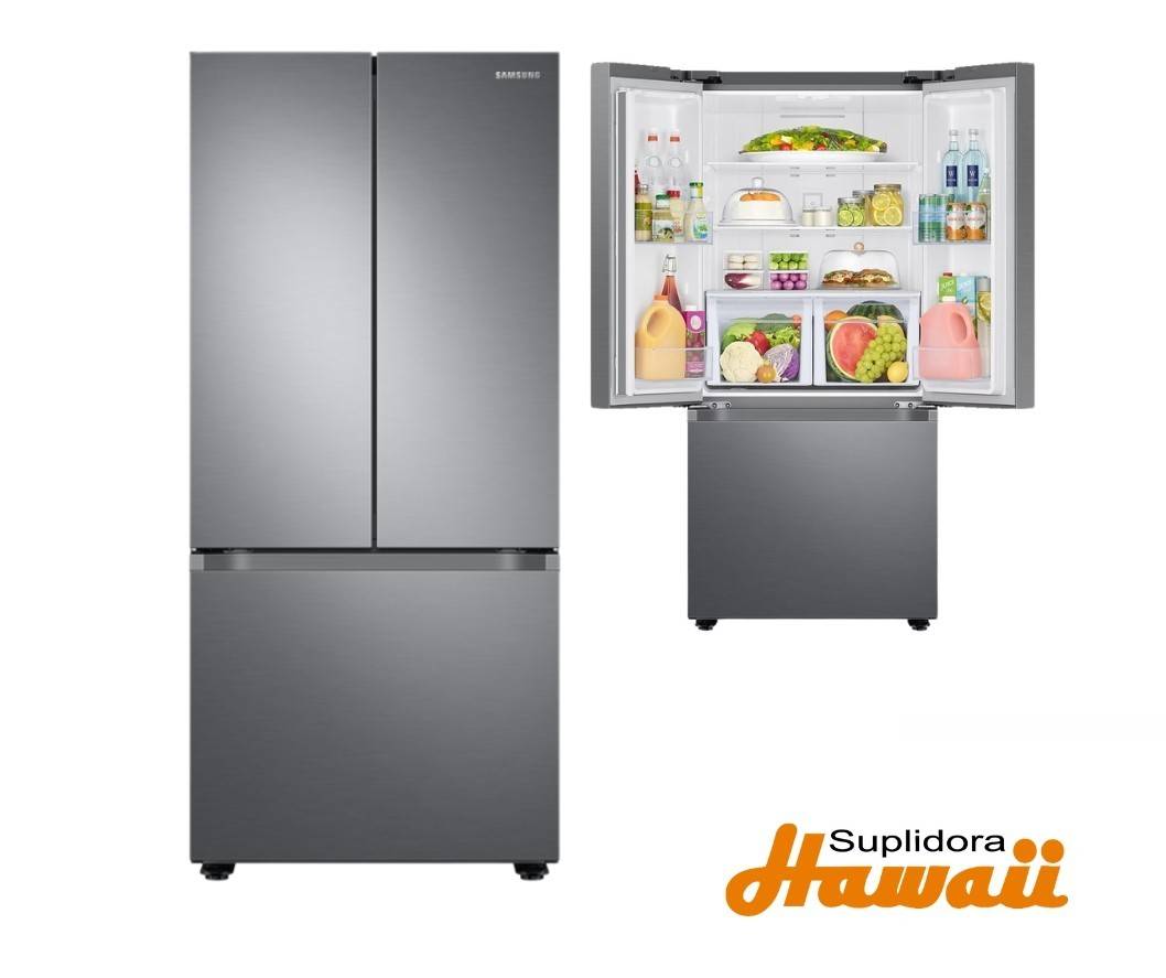 NEVERA SAMSUNG 22 RF22A4010S9AP INVERT INOX 3P ESTILO FRANCES NFROST