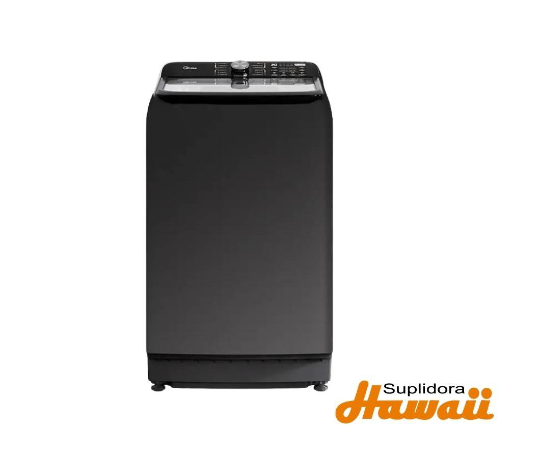 LAVADORA MIDEA AUTOM MA512W160.T 16KG/35.2LBS COLOR TITANIO