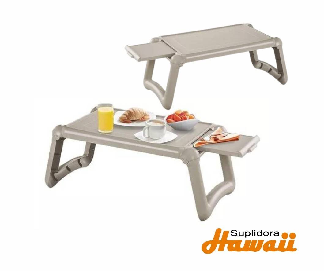 MESA PERSONAL PORTATIL PLASTICA CREMAACUERDO