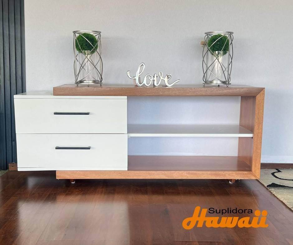 ESTANTE MONET NEON NATURAL C/BLANCO 2/G R.A