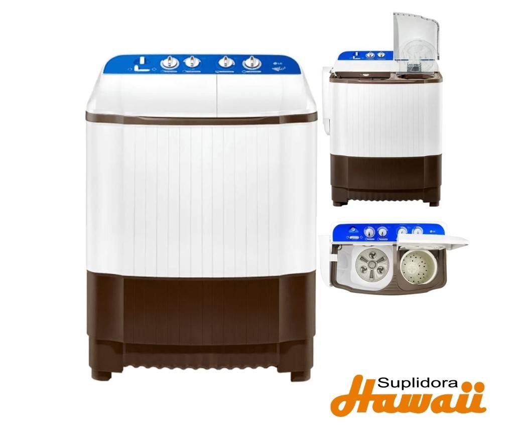 LAVADORA LG SEMI AUT WP12WGR 26LBS