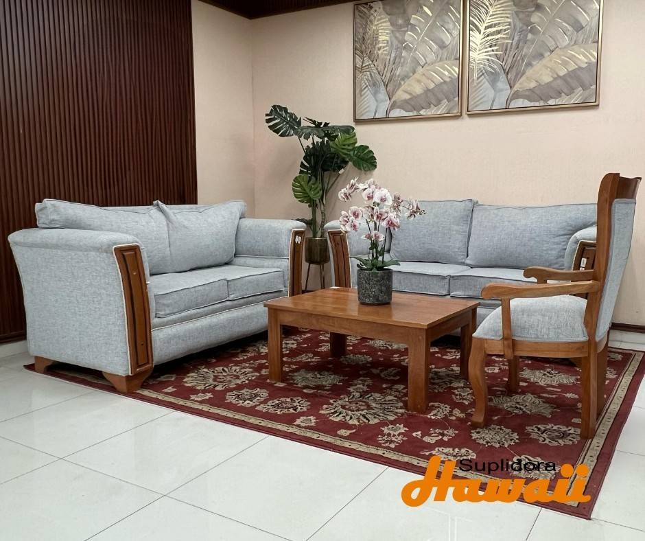 MUEBLE TANIA NATURAL S/2 S/3 1/B 2/M TAPIZ/GRIS
