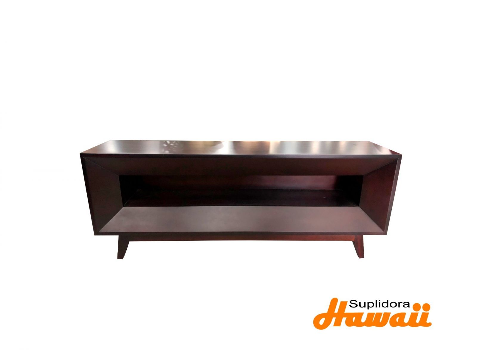 CREDENZA ESTANTE COLOR CAOBA 72 EM