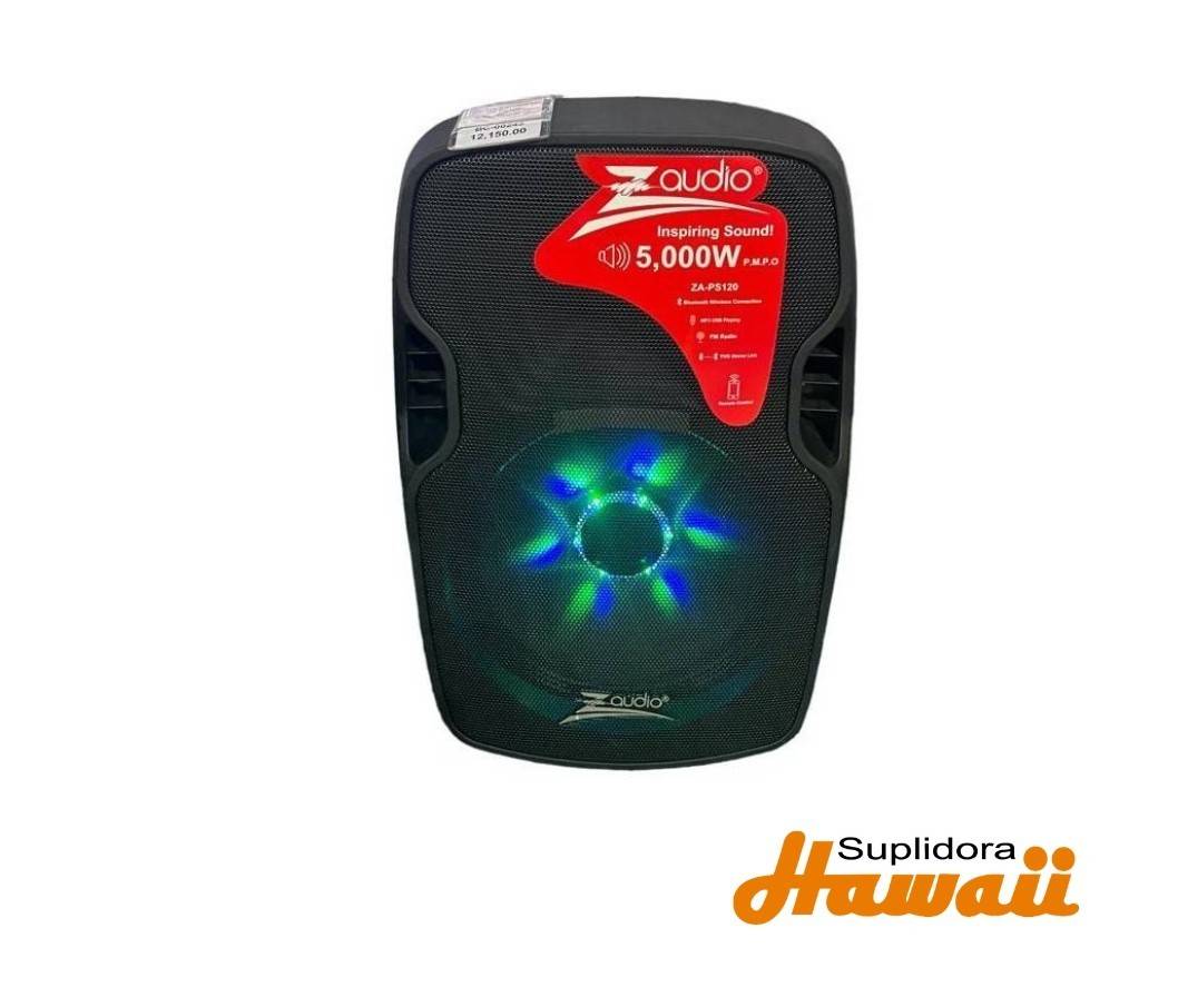 BOCINA Z AUDIO 15 ZA-PS120 C/MICROFONO