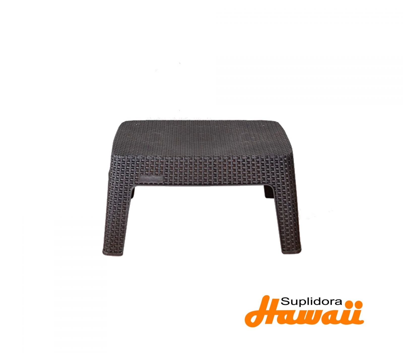 MESA DE PLASTICO MARRON BISTROACUERDO