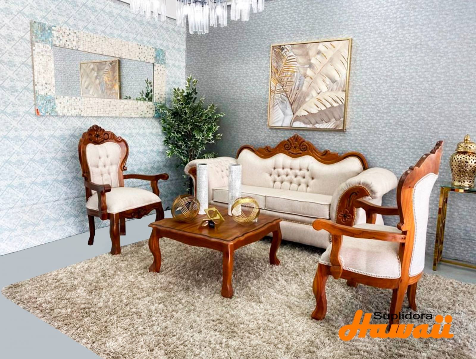 MUEBLE HAILY 3 1 1 MP CREMA E.M.