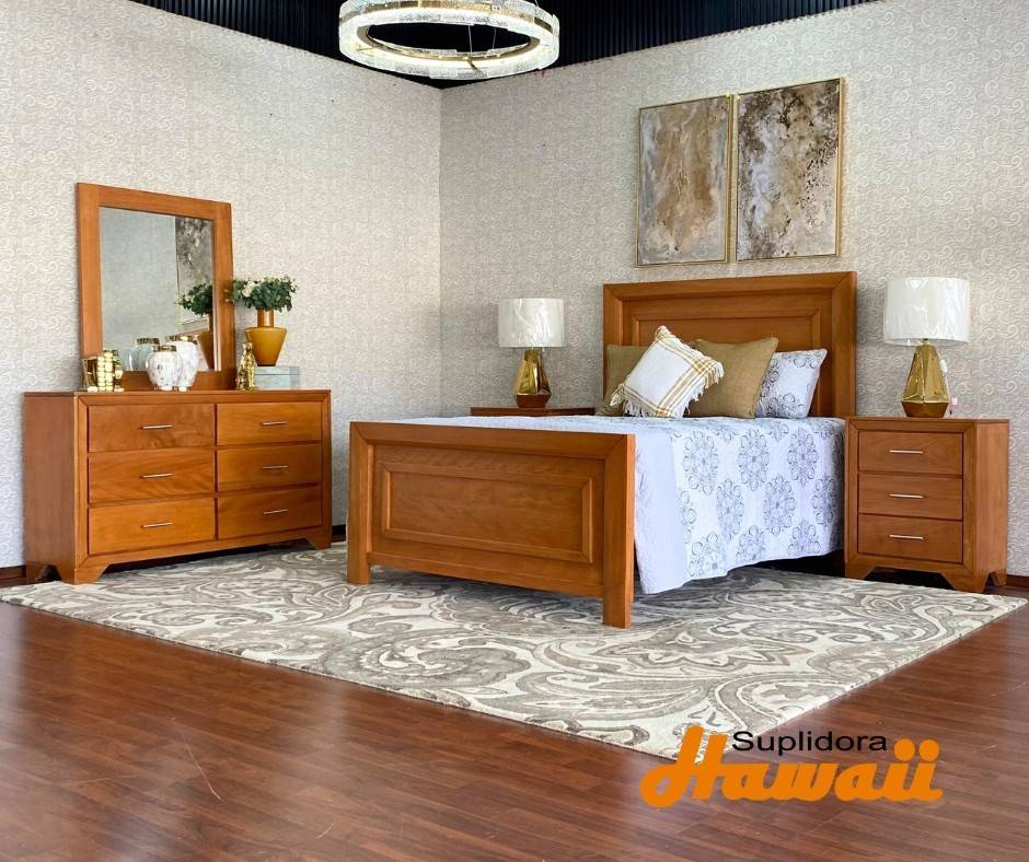 JUEGO APOSENTO JOEL COLOR NATURAL 60 A.F.