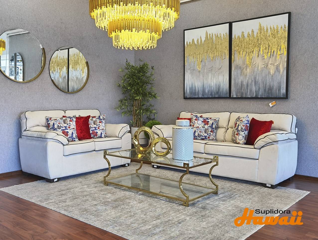 MUEBLE MEMPHIS S/2 S/3 M-2 TCR-L CREMA