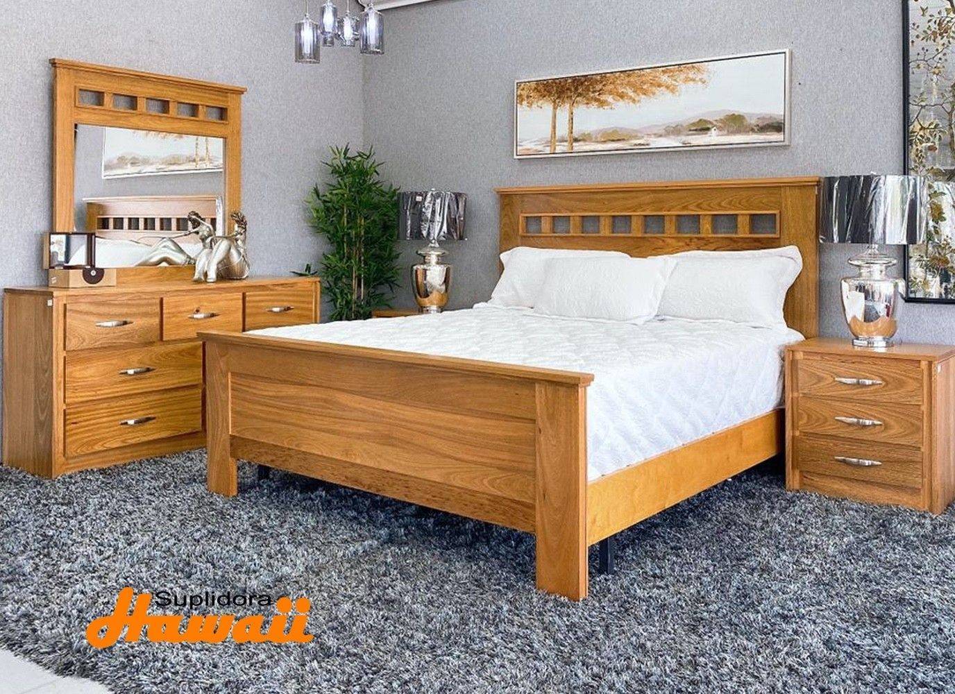 JUEGO APOSENTO ROBLE BRASILE?O 60 CONTEMPORANEO