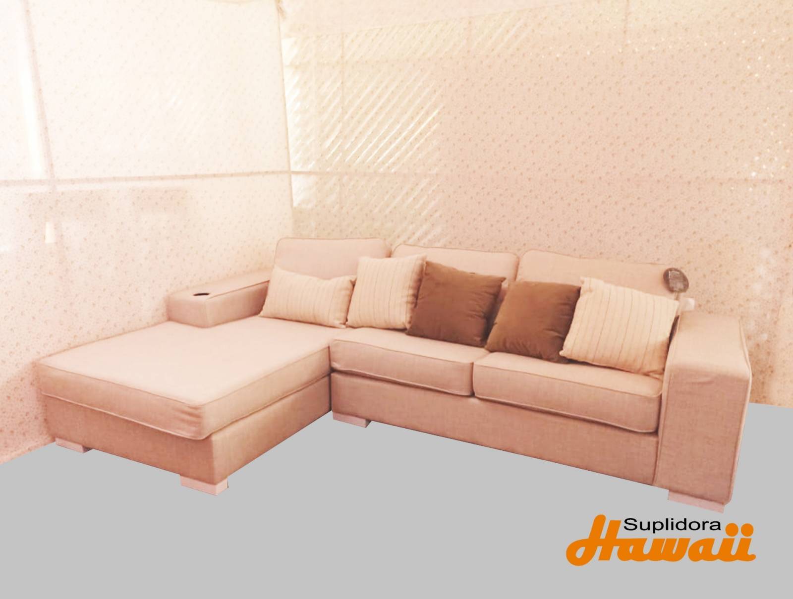 MUEBLE TUCSON L TCR-L CREMA 2/PZS