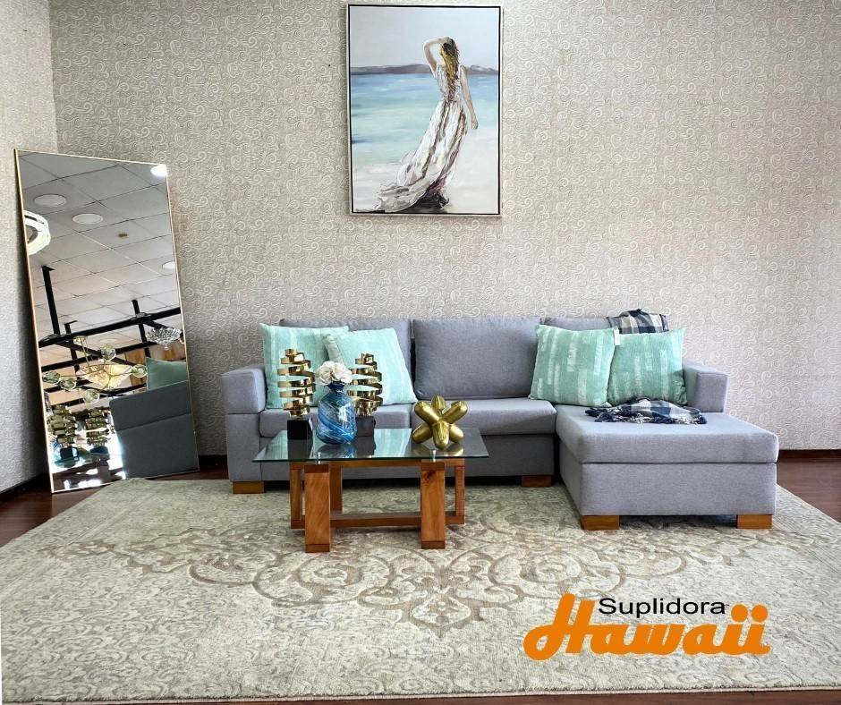 MUEBLE L MIA GRIS CLARO 2/PZS D.R.