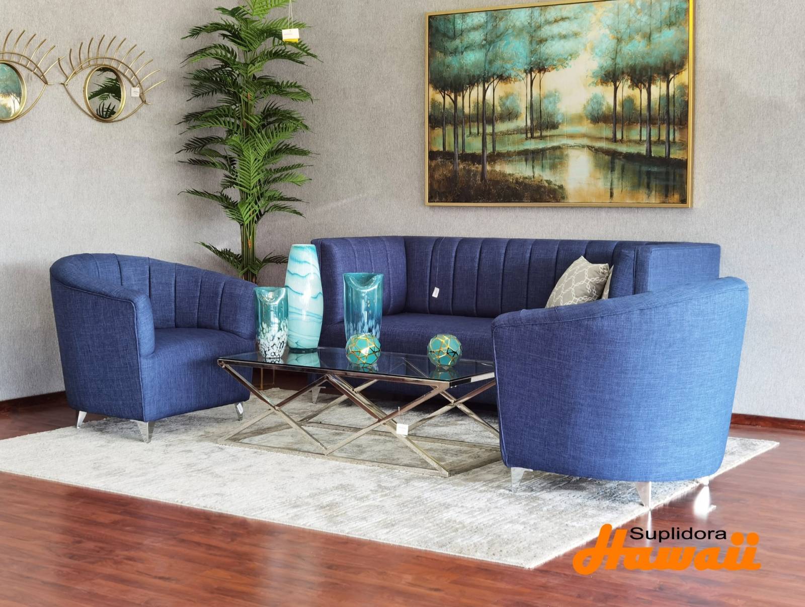 MUEBLE SAYDY S/2 2/B AZUL