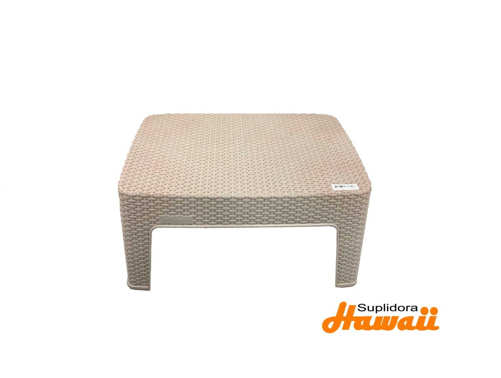MESA DE PLASTICO CREMA BISTRO ACUERDO