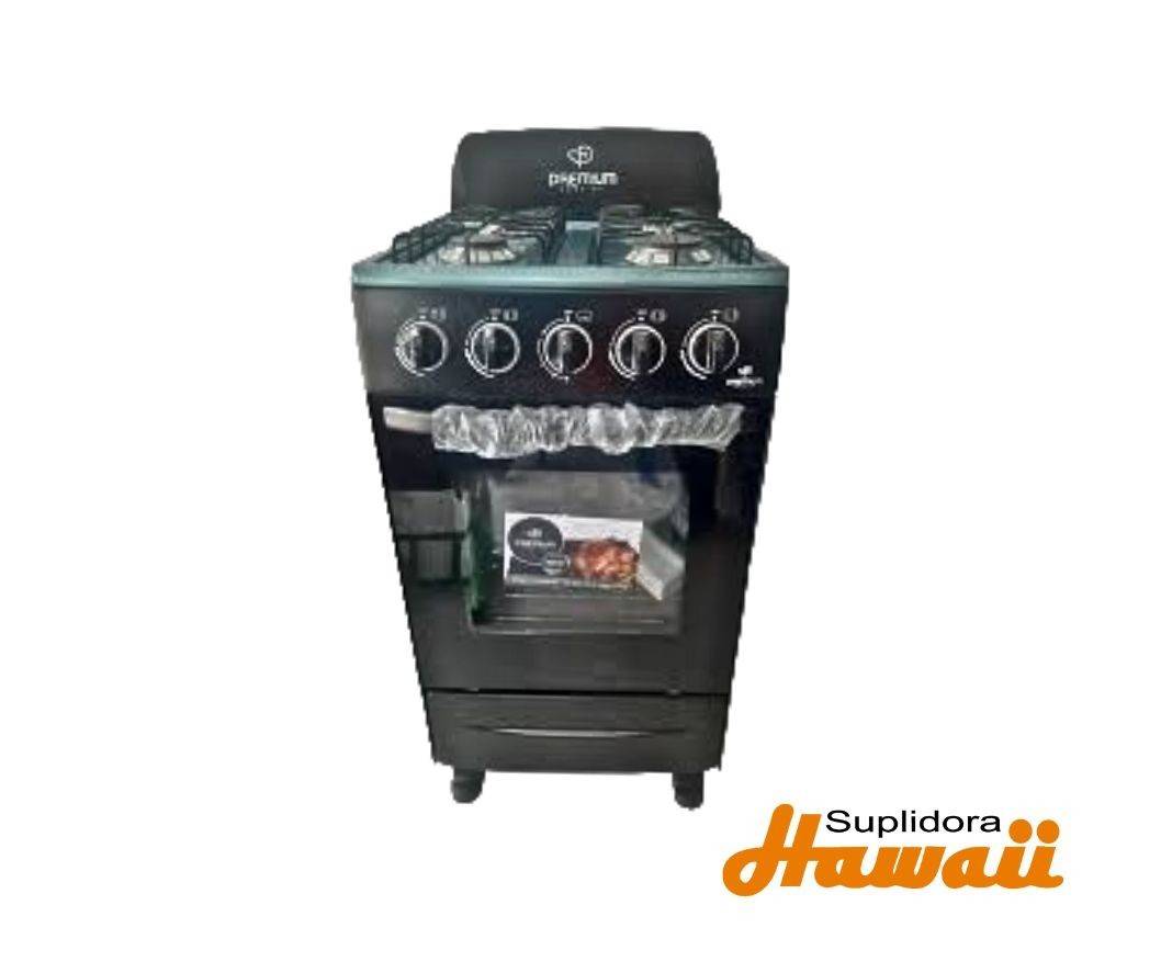 ESTUFA PREMIUM 20 PRE17-01 DE HORNO NEGRA