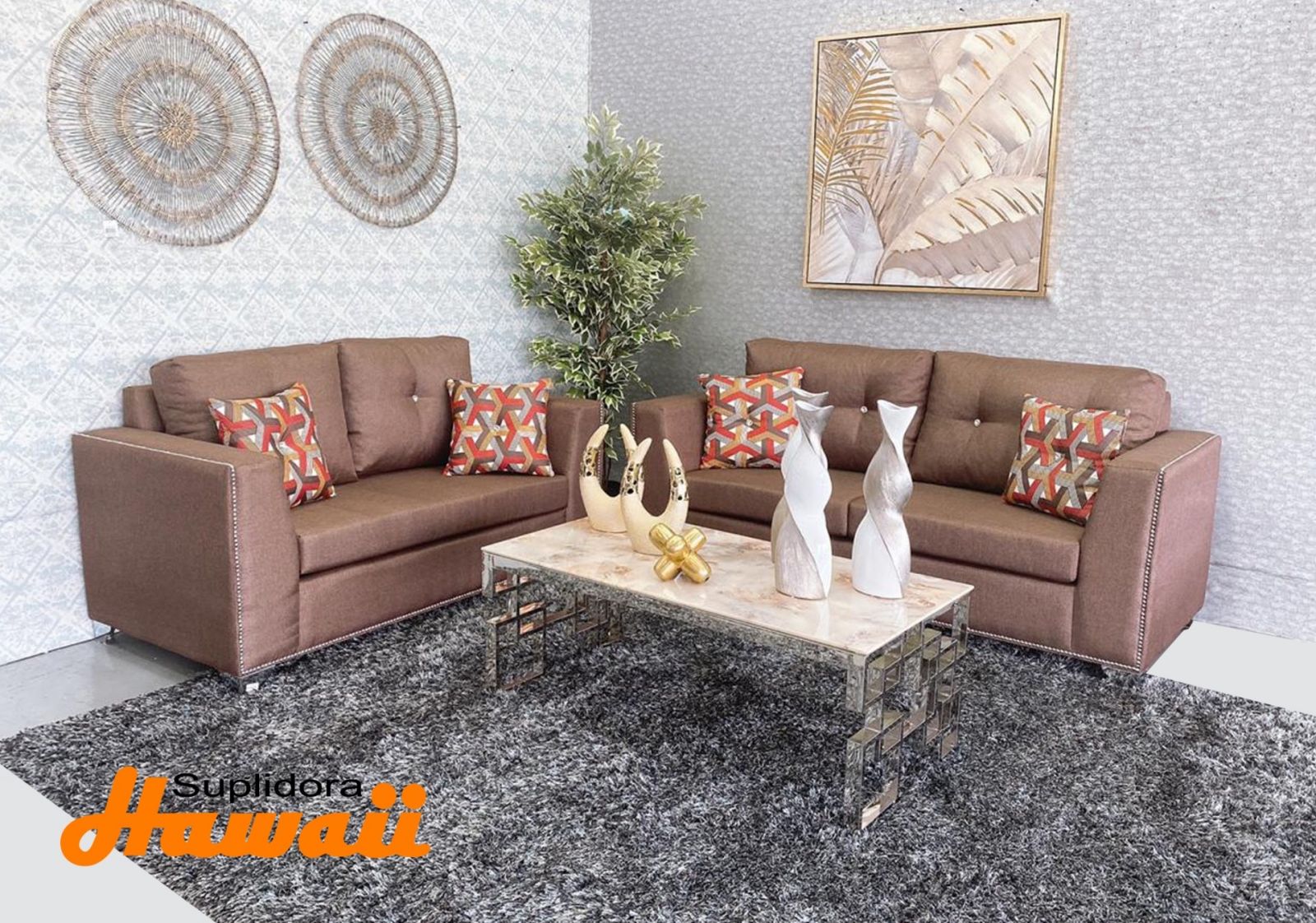 MUEBLE ILUSION MARRON S/2 S/3 R.A.