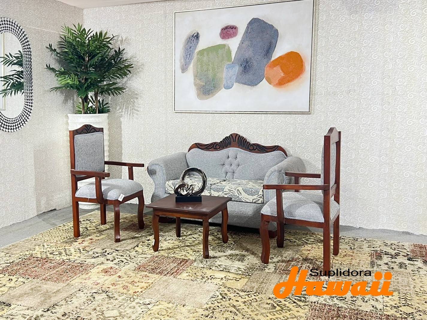 MUEBLE PATICO CMOA S2 2B 1M GRIS
