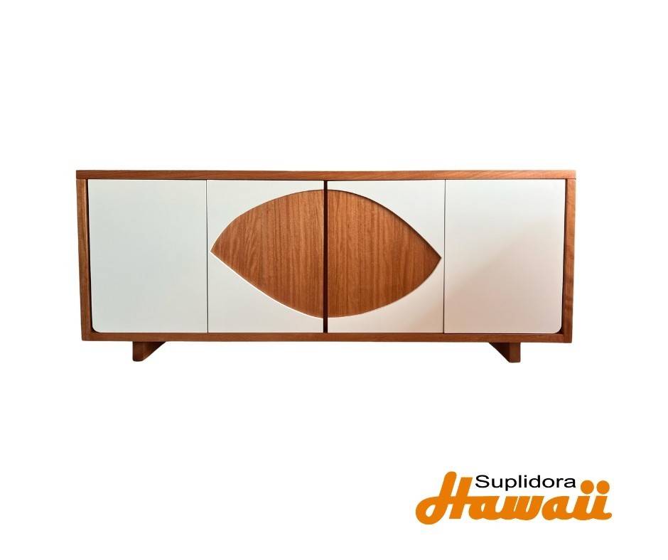 CREDENZA HOJA 84 NATURAL CBLANCO PM