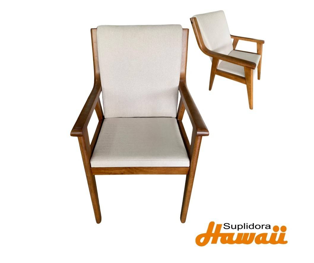 SILLA TAPIZADA DC2345 CLARO TAPIZ/CREMA
