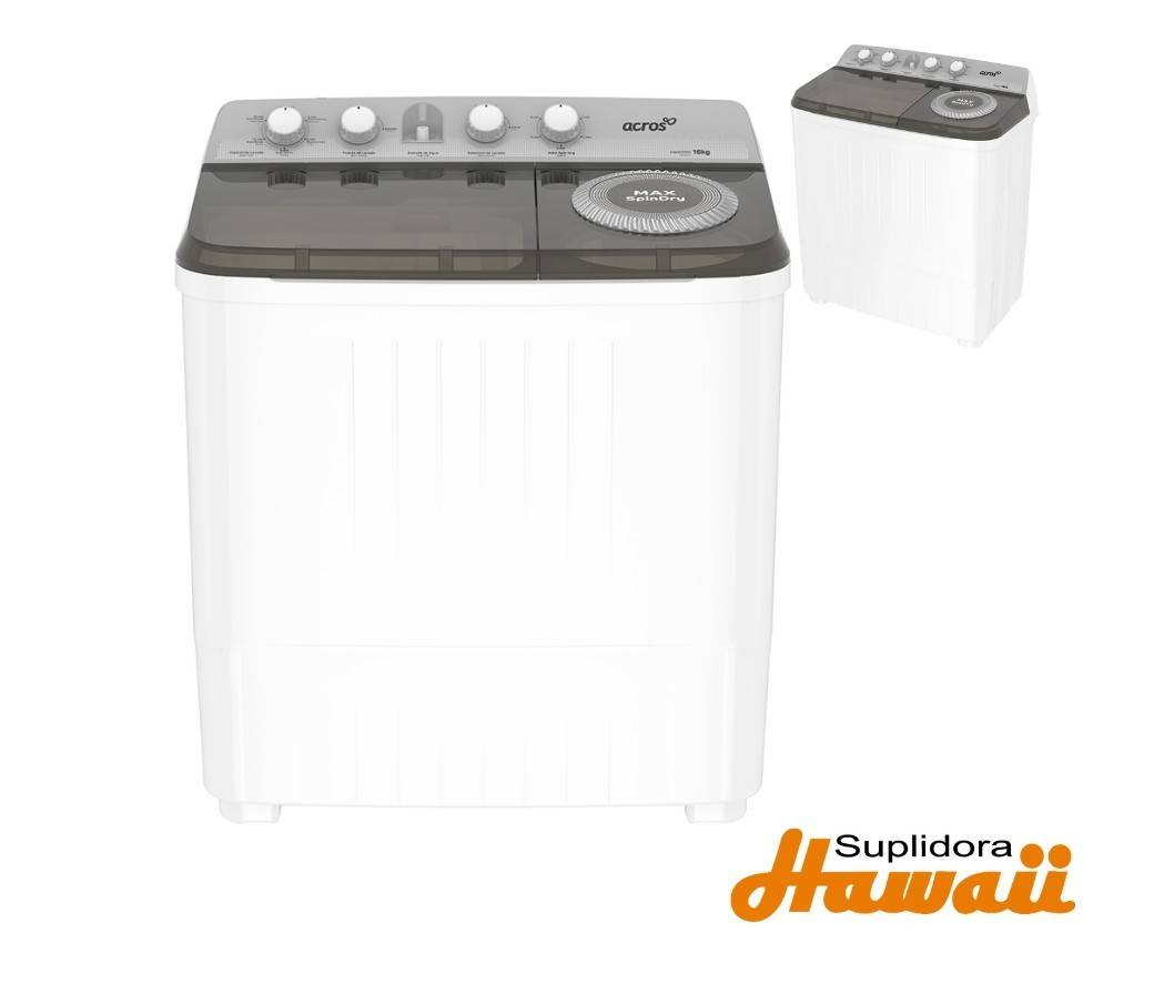 LAVADORA ACROS SEMIAUT. ALD1645PE BLANCA 16KG/35LBS