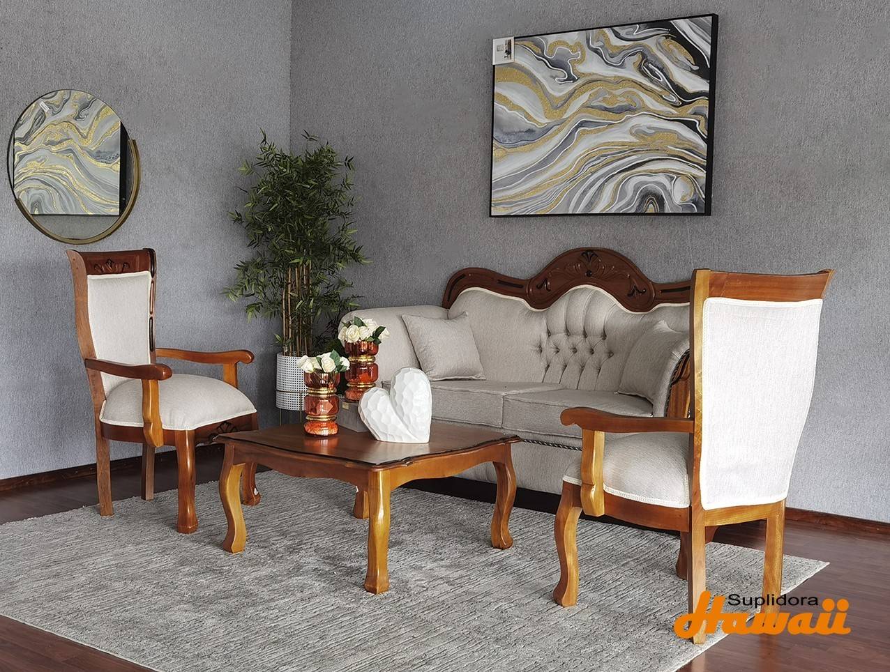 MUEBLE DON RAFAEL 3-1-1 1/M CREMA