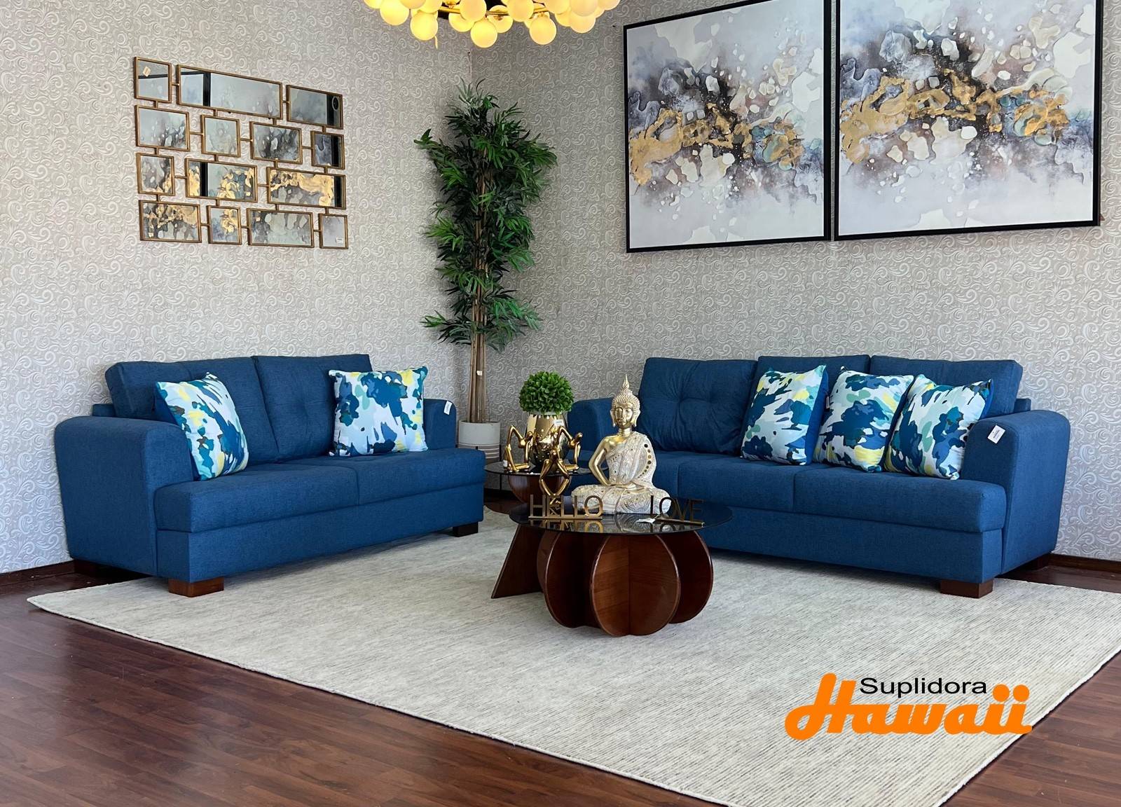 MUEBLE ANAYI S/3 S/2 AZUL D.R.
