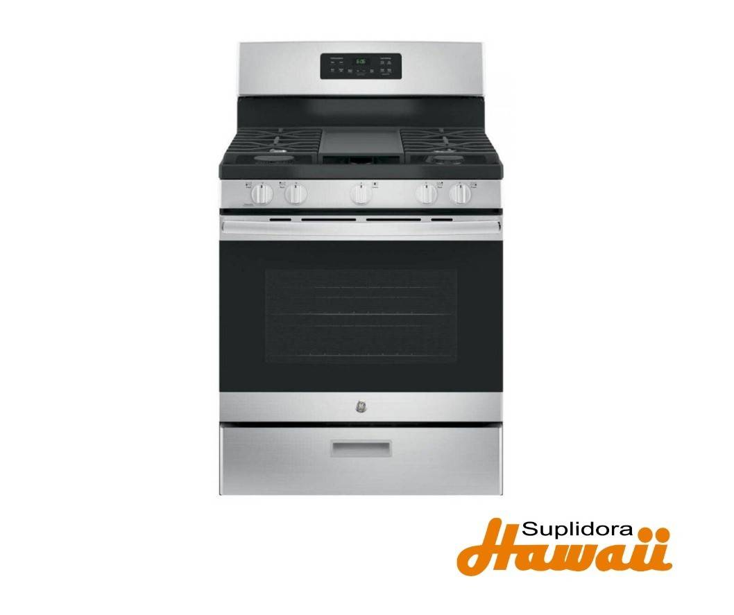 ESTUFA DE GAS 30'' GE JGBS-66REKSSACAC