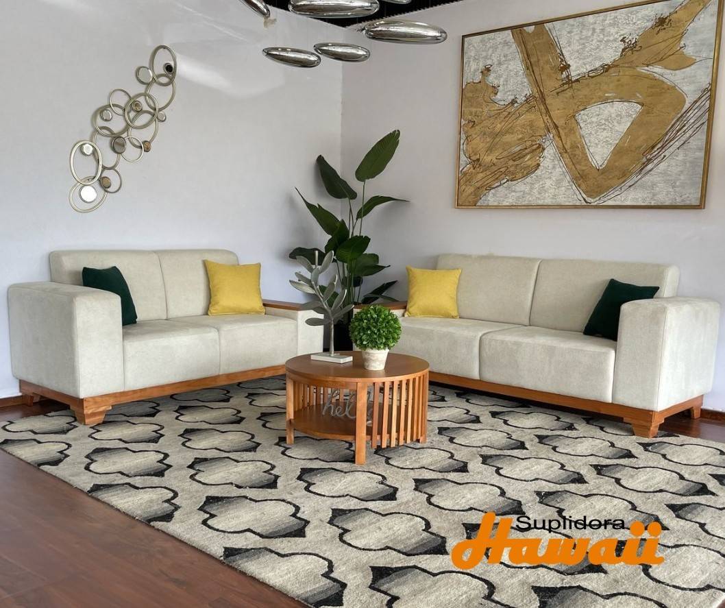 MUEBLE L FOREVER TAPIZ/CREMA R.A.