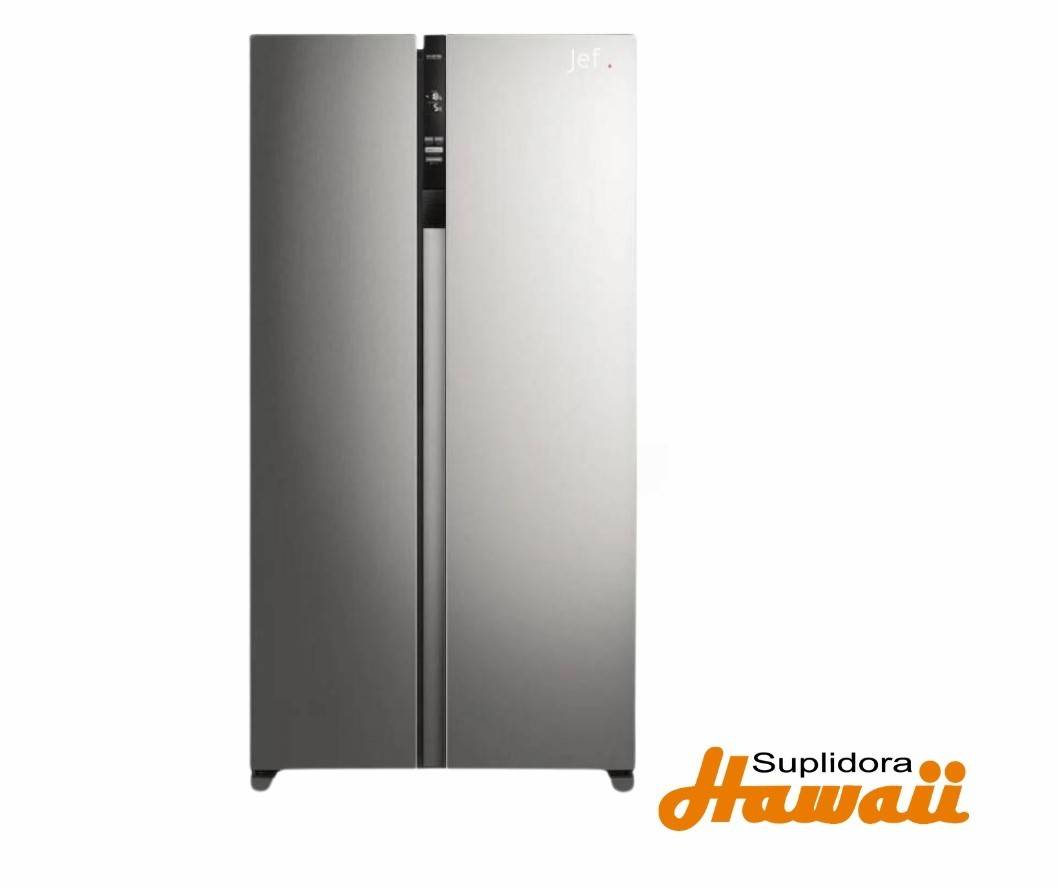 NEVERA JEF 19 JN19S2 SIDE BY SIDE ACERO INVERTER