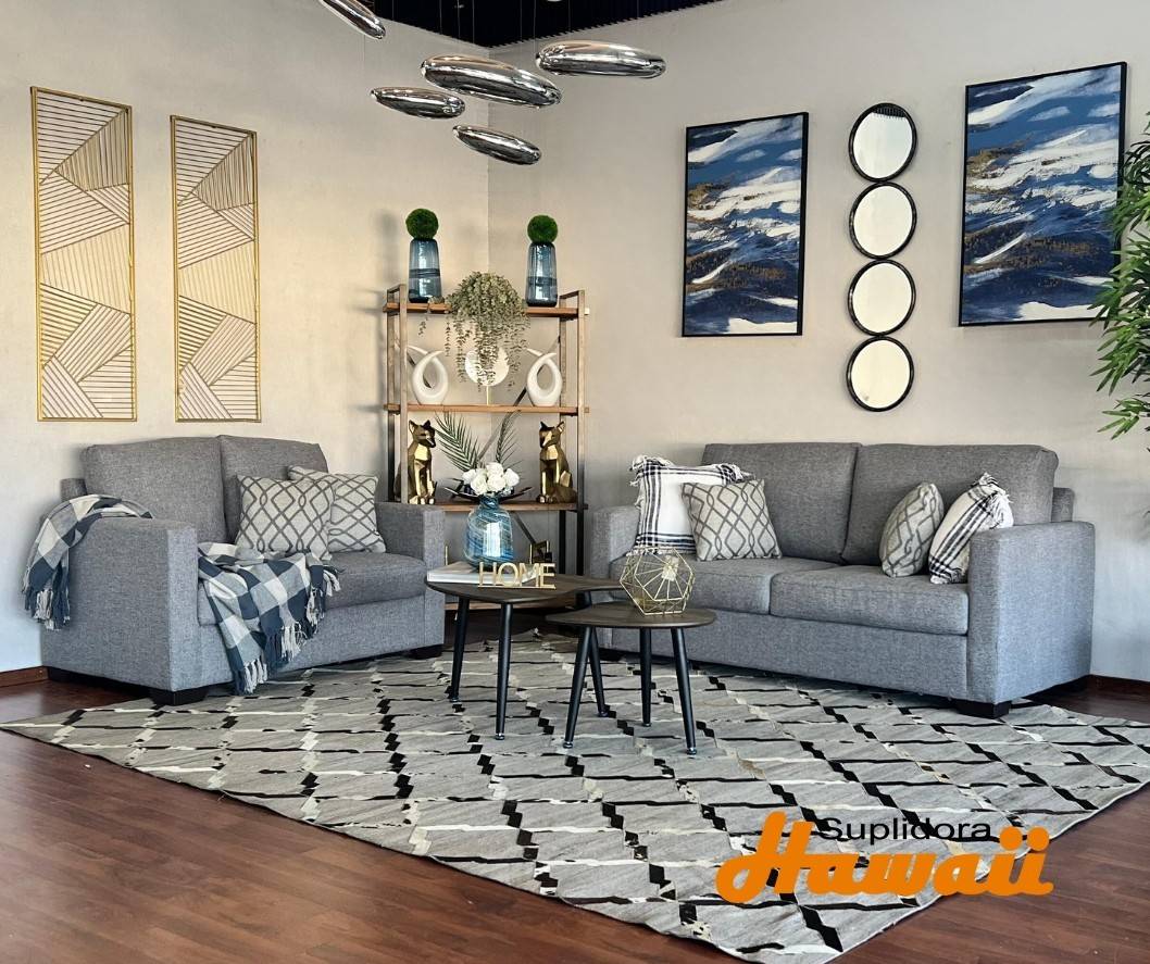MUEBLE ALBERTO S/2 S/3 T-GR-L GRIS 2/PZS