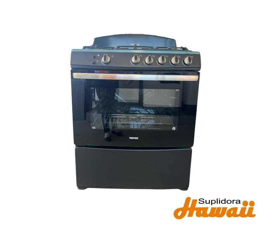 ESTUFA PREMIER 30 PR17-30 DE HORNO NEGRA