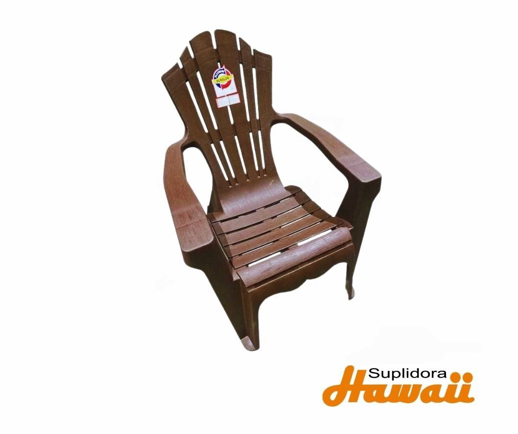 SILLA HARAGANA MARRON DURALON/ADIRONDACK