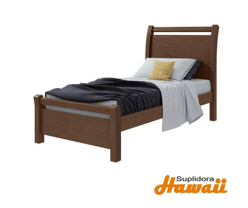 CAMA REALI IMBUIA 59253.637 TWIN 105X190 NATURAL