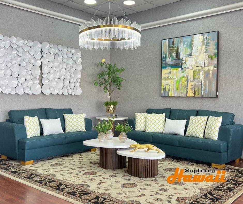 MUEBLE ANAYI S/2 S/3 VERDE PETROLEO