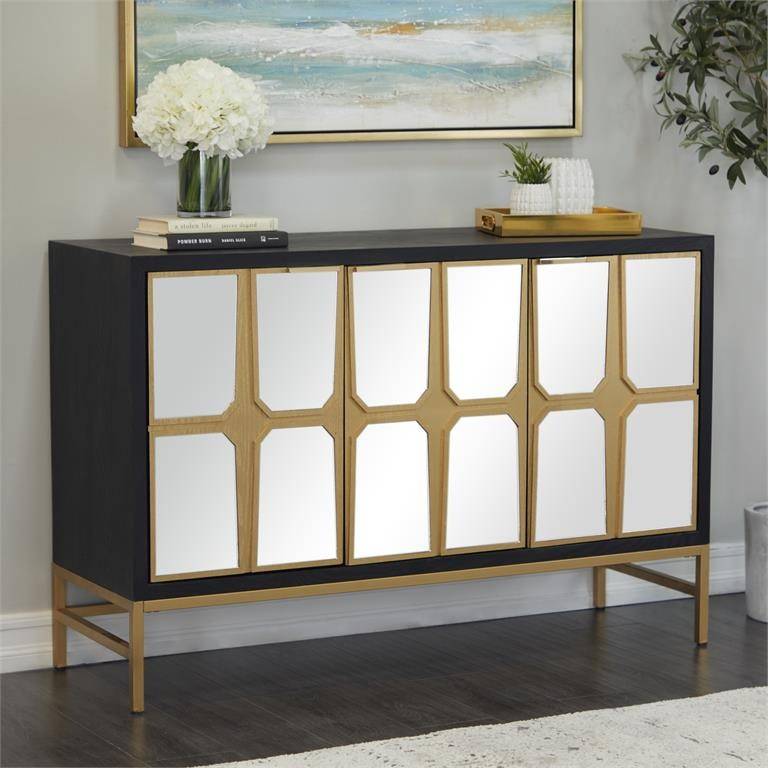 GABINETE D/MADERA 83038 NEGRO 48W, 32H
