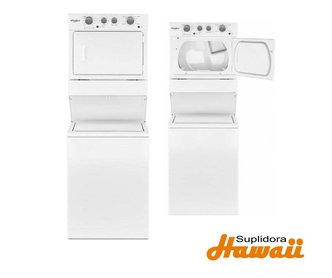 LAVADORA WHIRLPOOL T/TORRE 7MWGT4027HW A GAS 44LB