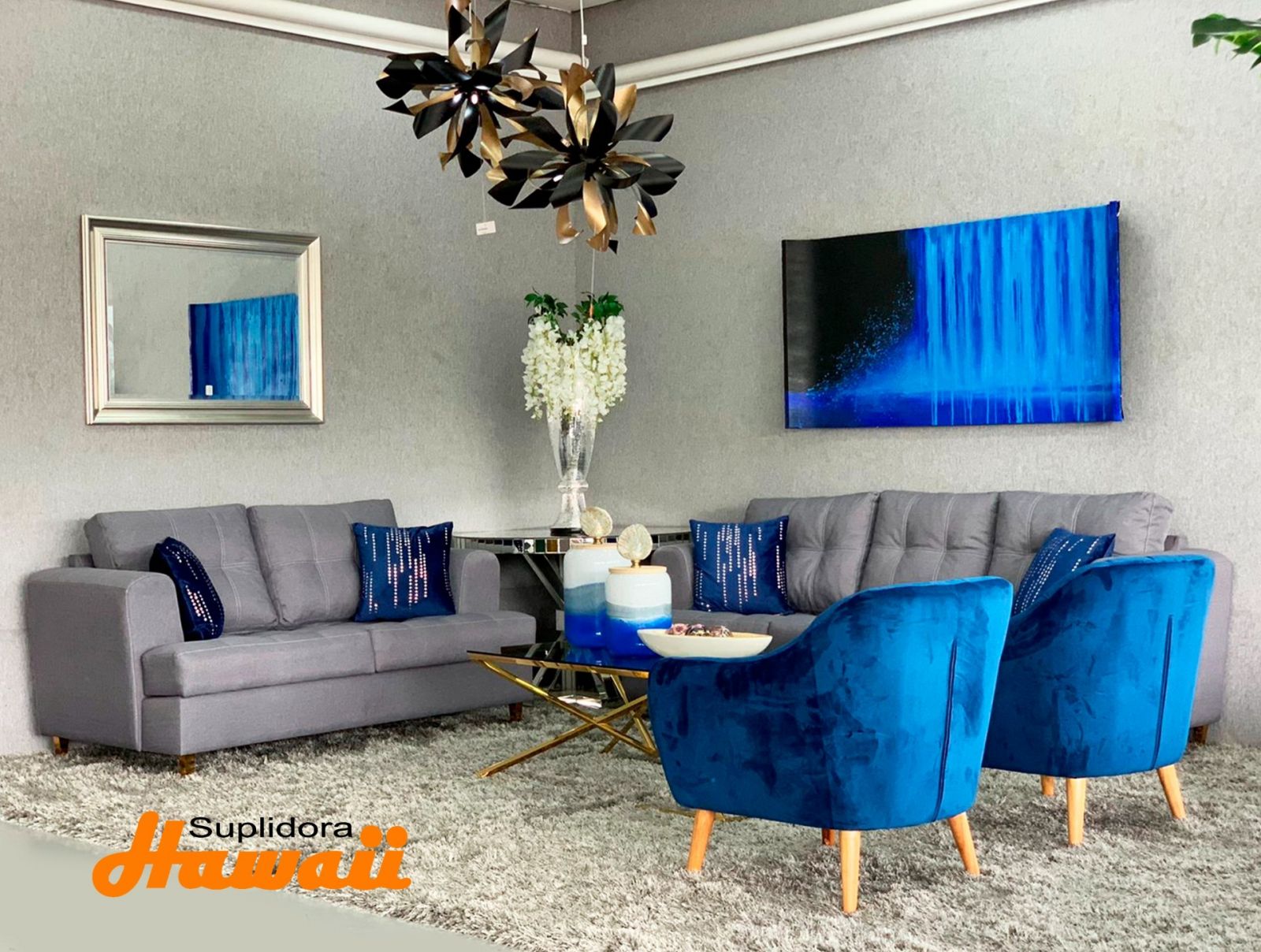 MUEBLE ANAYI S/3 S/2 GRIS