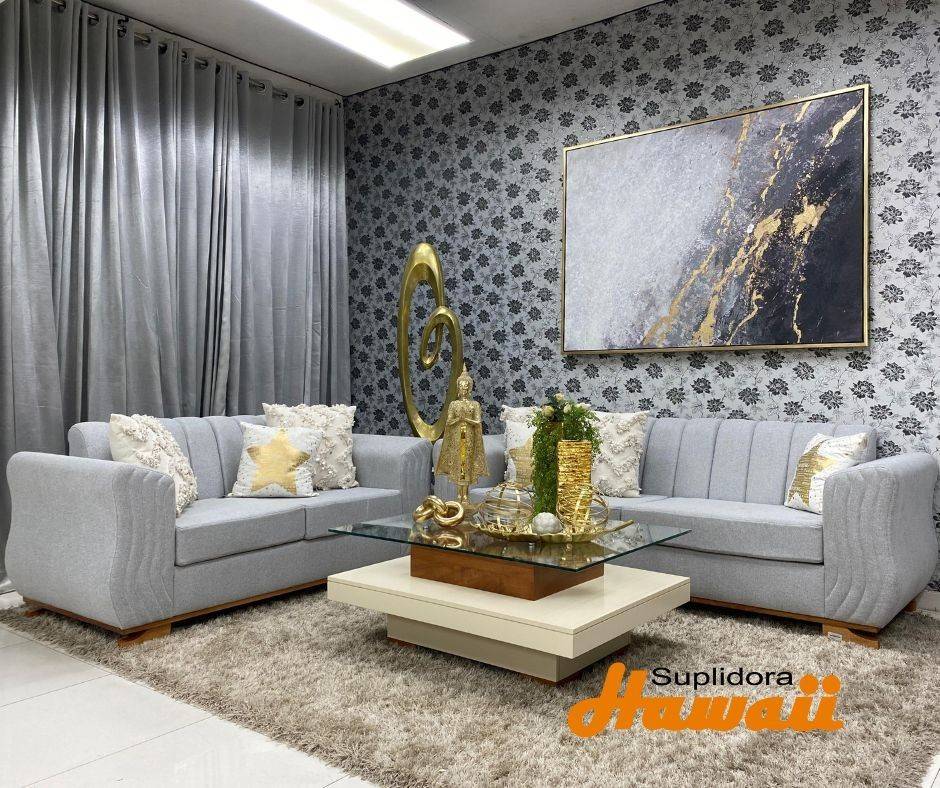 MUEBLE PATRICIA S/2 S/3 GRIS CLARO D.R.