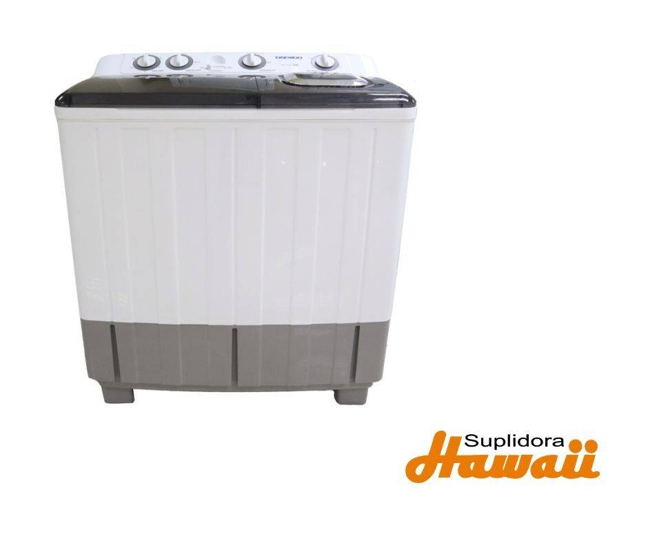 LAVADORA DAEWOO BLANCA DWT-1501BA/GA 33/LBS TAPA NEGRA