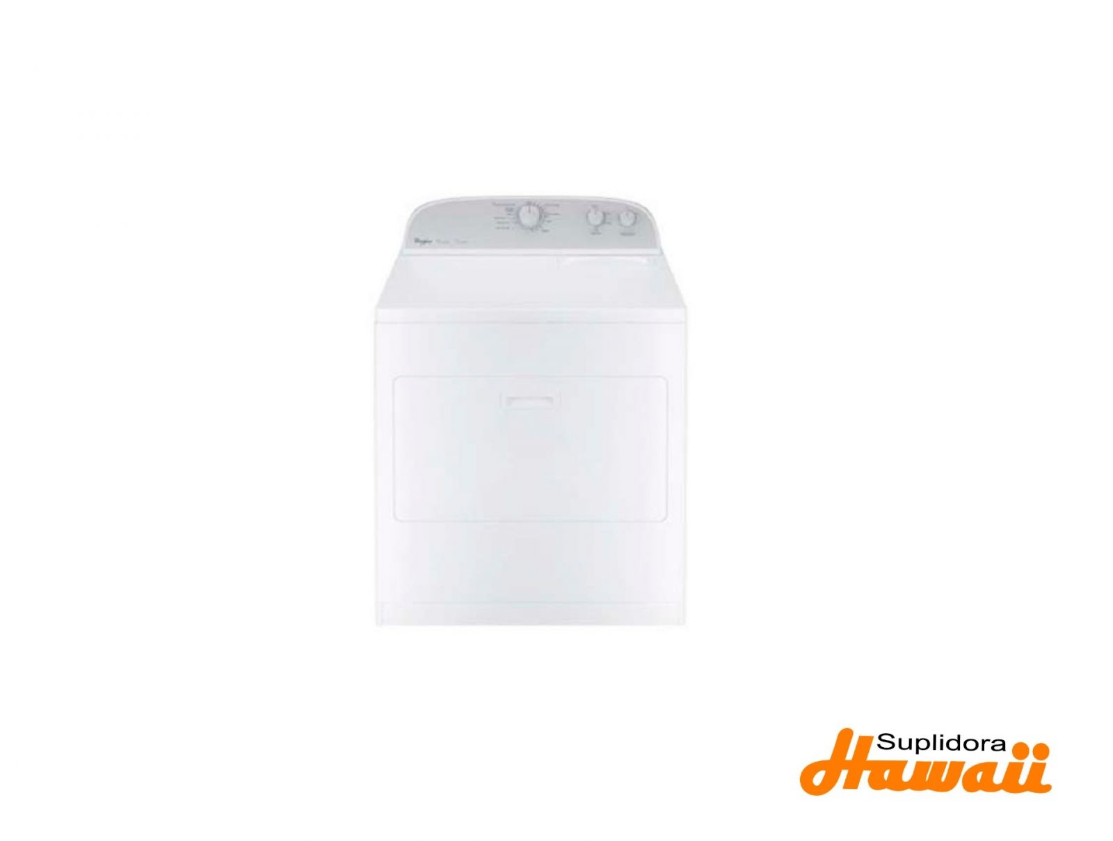 SECADORA WHIRLPOOL ELECTRICA 7MWED1800EM 18KG/40LB BLANCA
