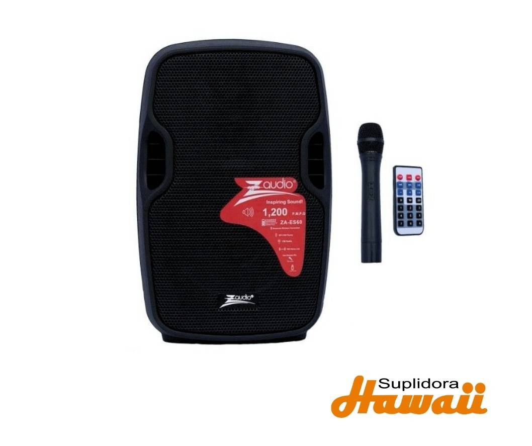 BOCINA RECARGABLE 10'' ZA-ES80 CMICRO