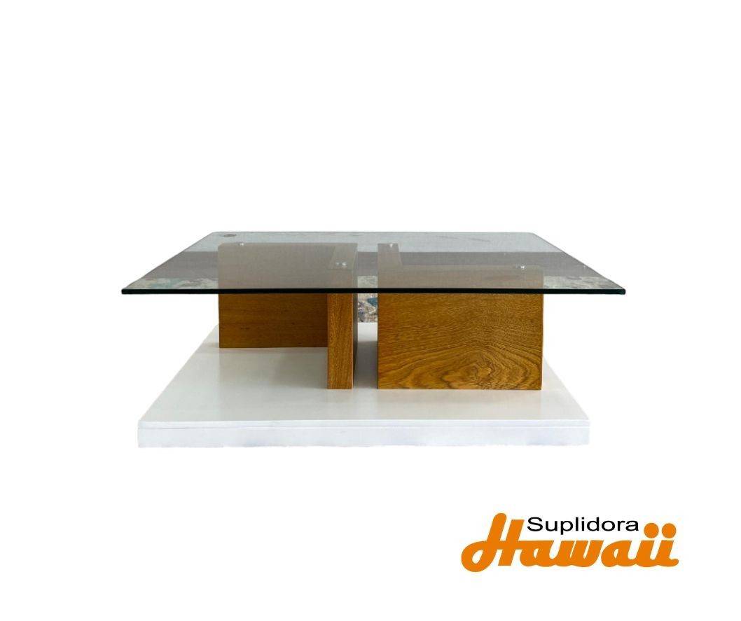 MESA DE CENTRO ANAY BLANCA/NATURAL E.M.
