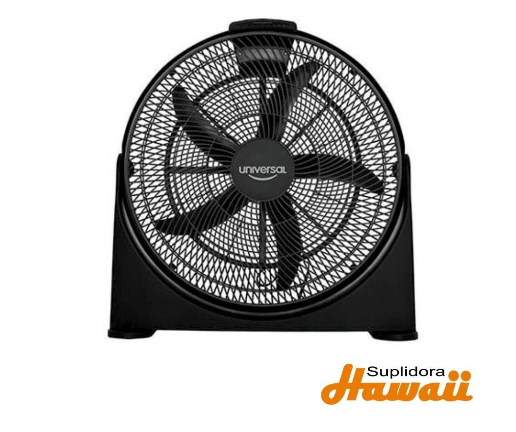 ABANICO UNIVERSAL DE PISO UBF-20 NEGRO
