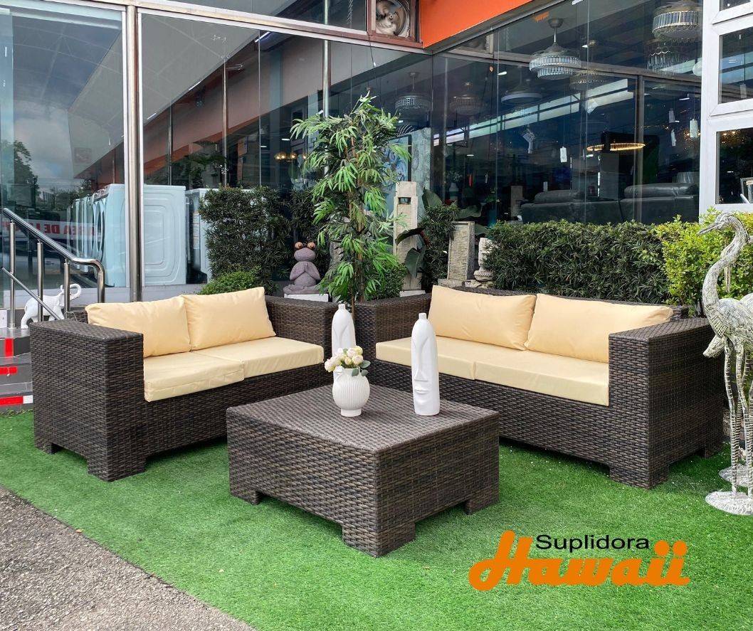MUEBLE GRANDE S/3 S/2 1/M MARRON CLARO BRAZO DE 8 FIBRA ANCHA M.P.O