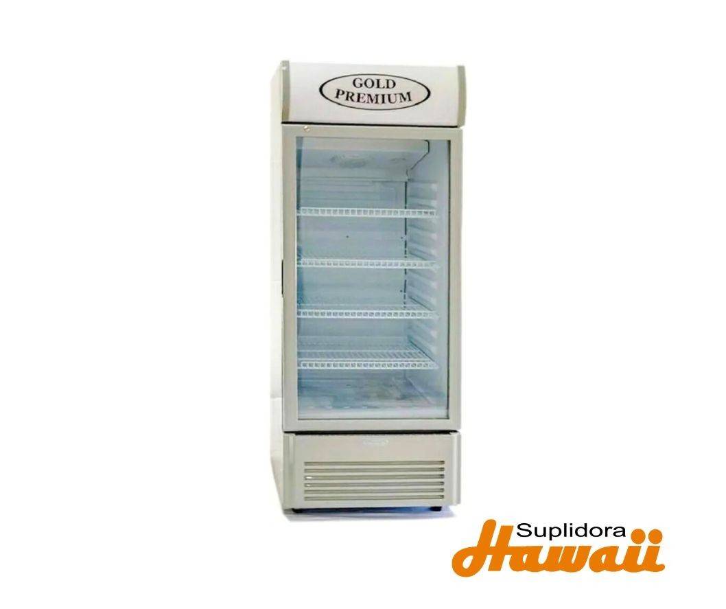 EXHIBIDOR GOLD PREMIUN GPEX-PB241/240 BLANCO 8.5PC VERTICAL 1/P NO FROST