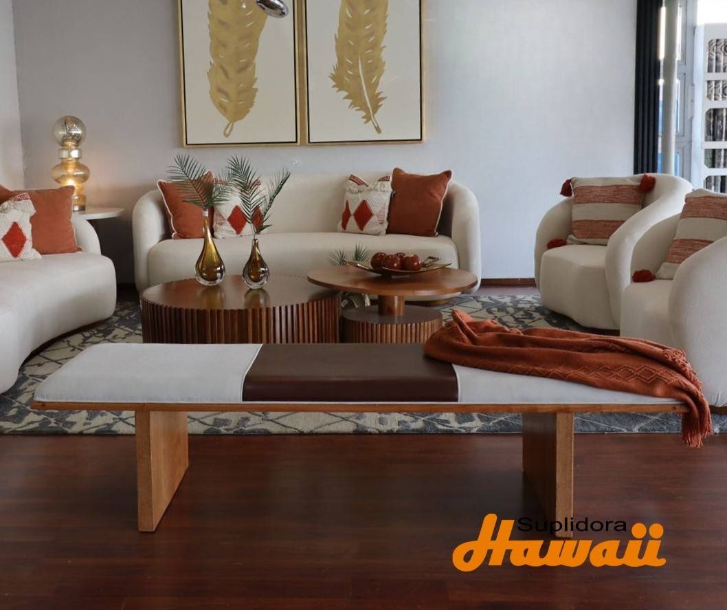 MUEBLE DIVAN 20x72 CREMA C/MARRON P.M.